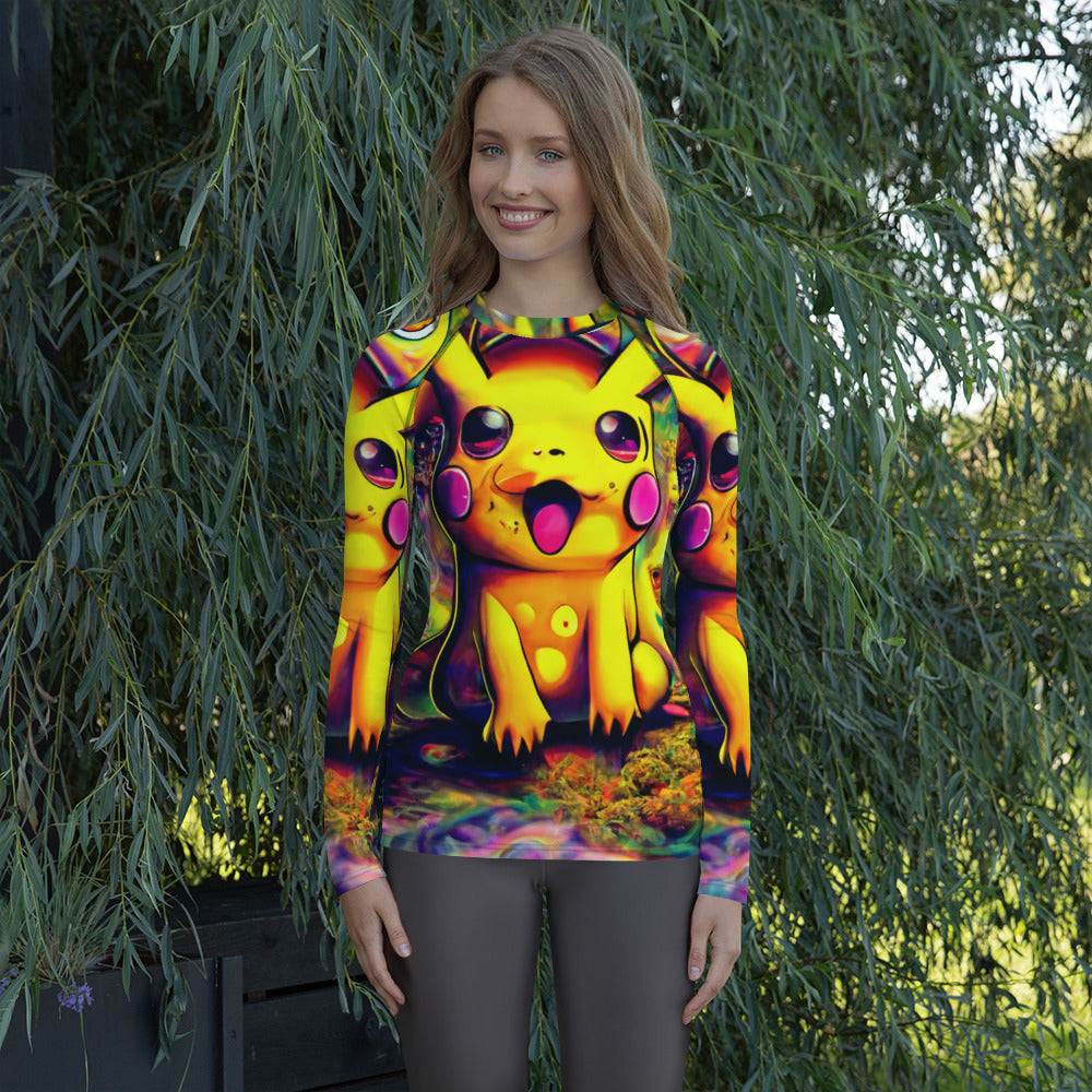 Pikachu Trip 1.0 Women's Rash Guard