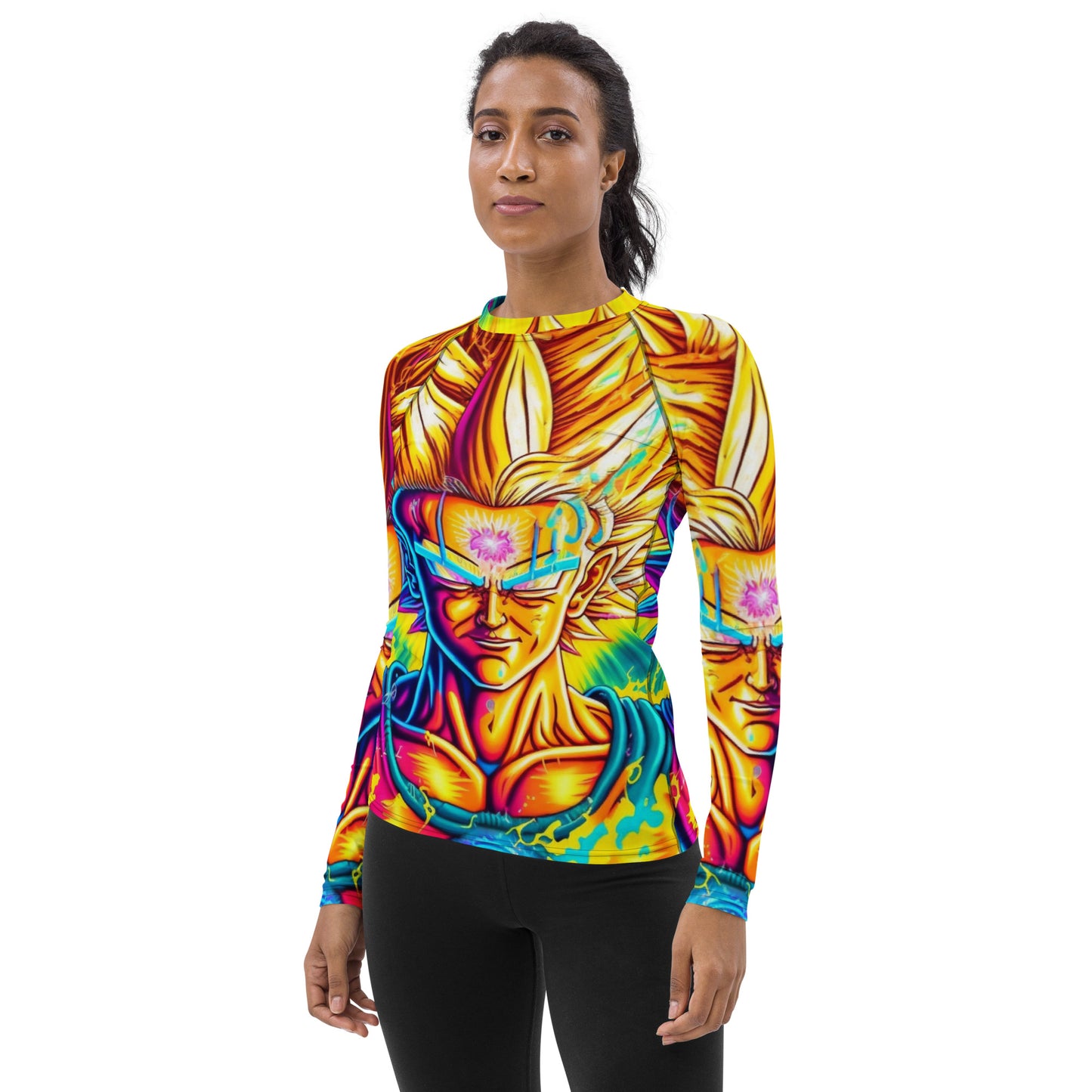 Super Saiyan Trip 1.0 Women's Rash Guard