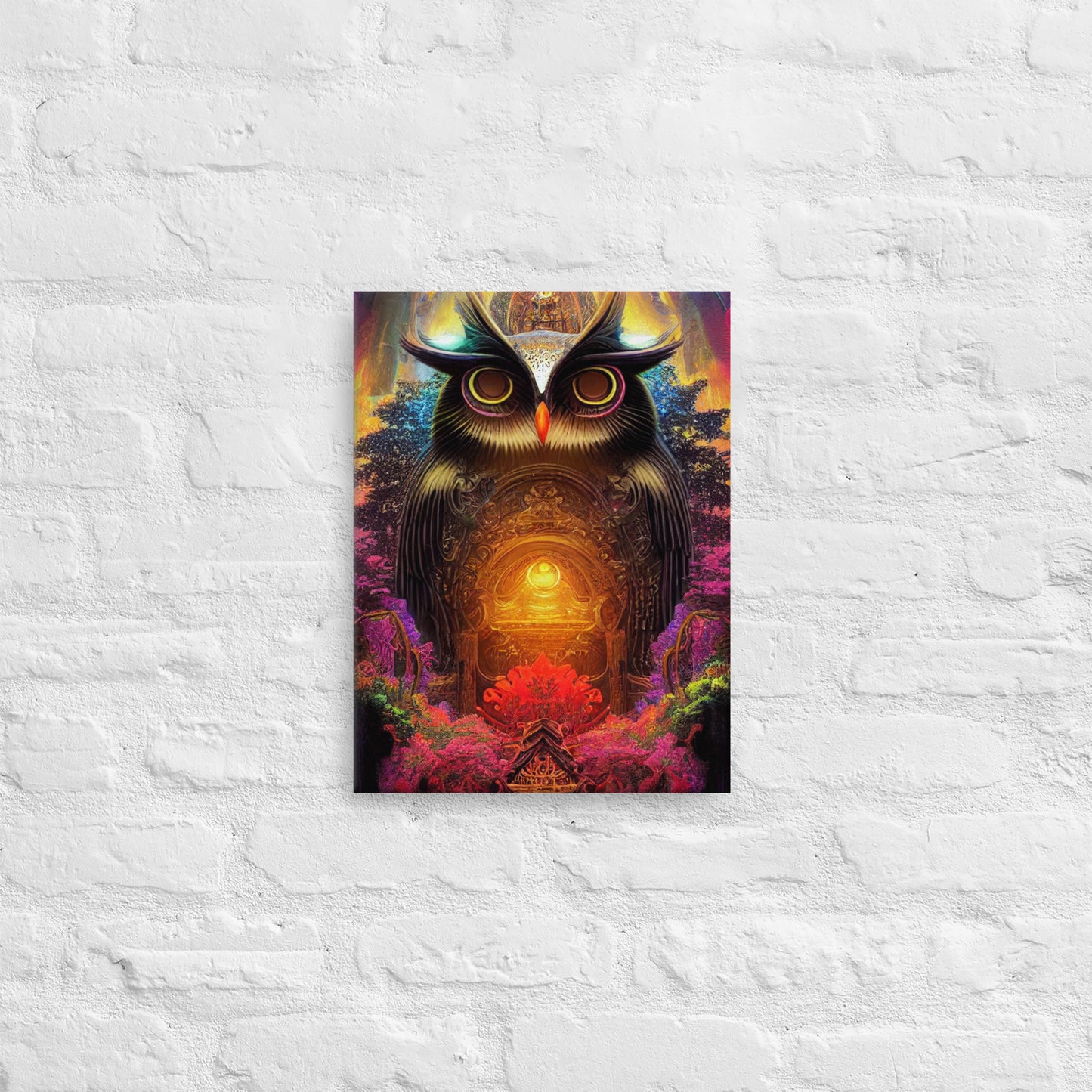 Owl Portal 1.0 Canvas Wall Art
