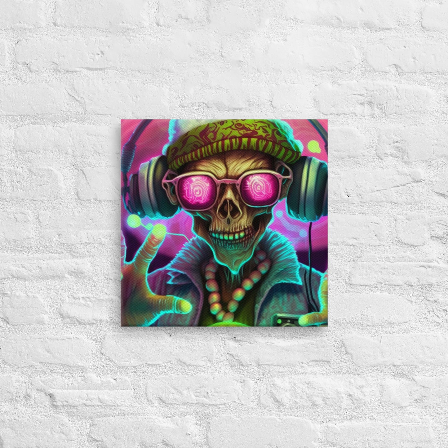 Zombie Raver 1.0 Canvas
