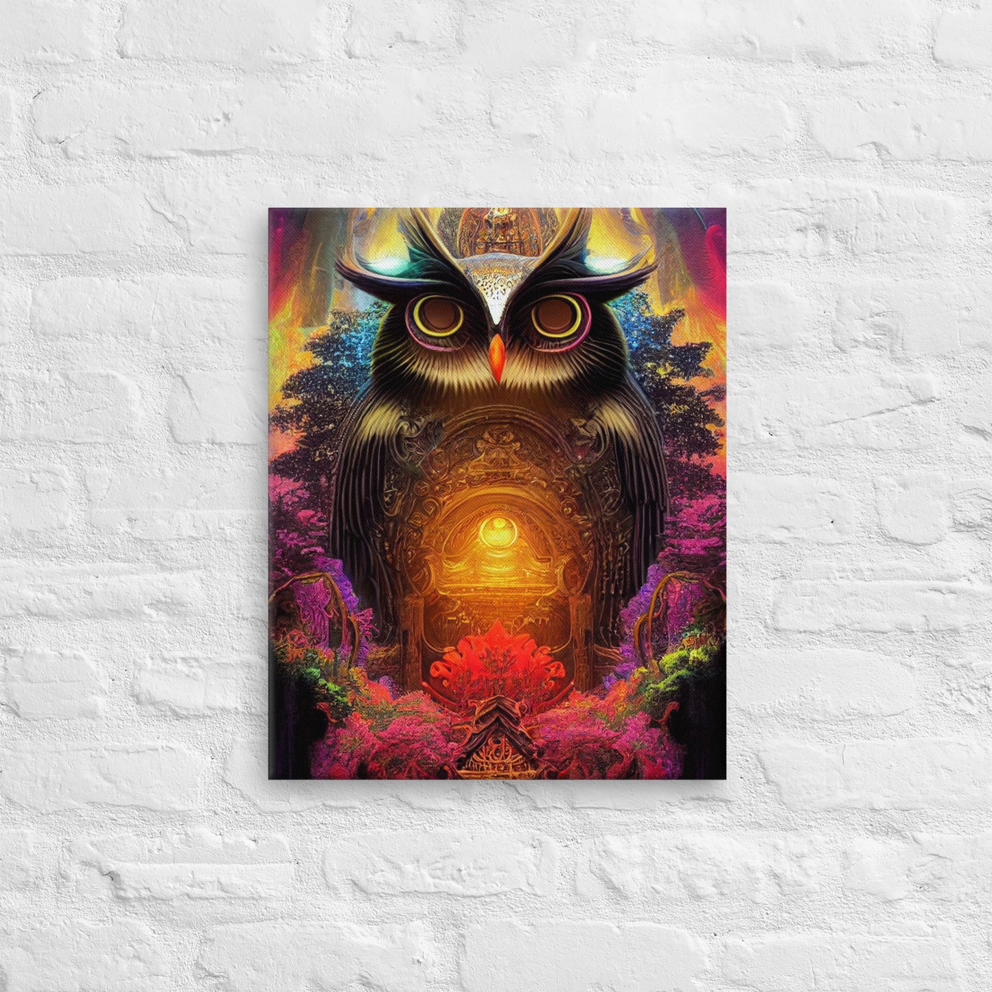 Owl Portal 1.0 Canvas Wall Art