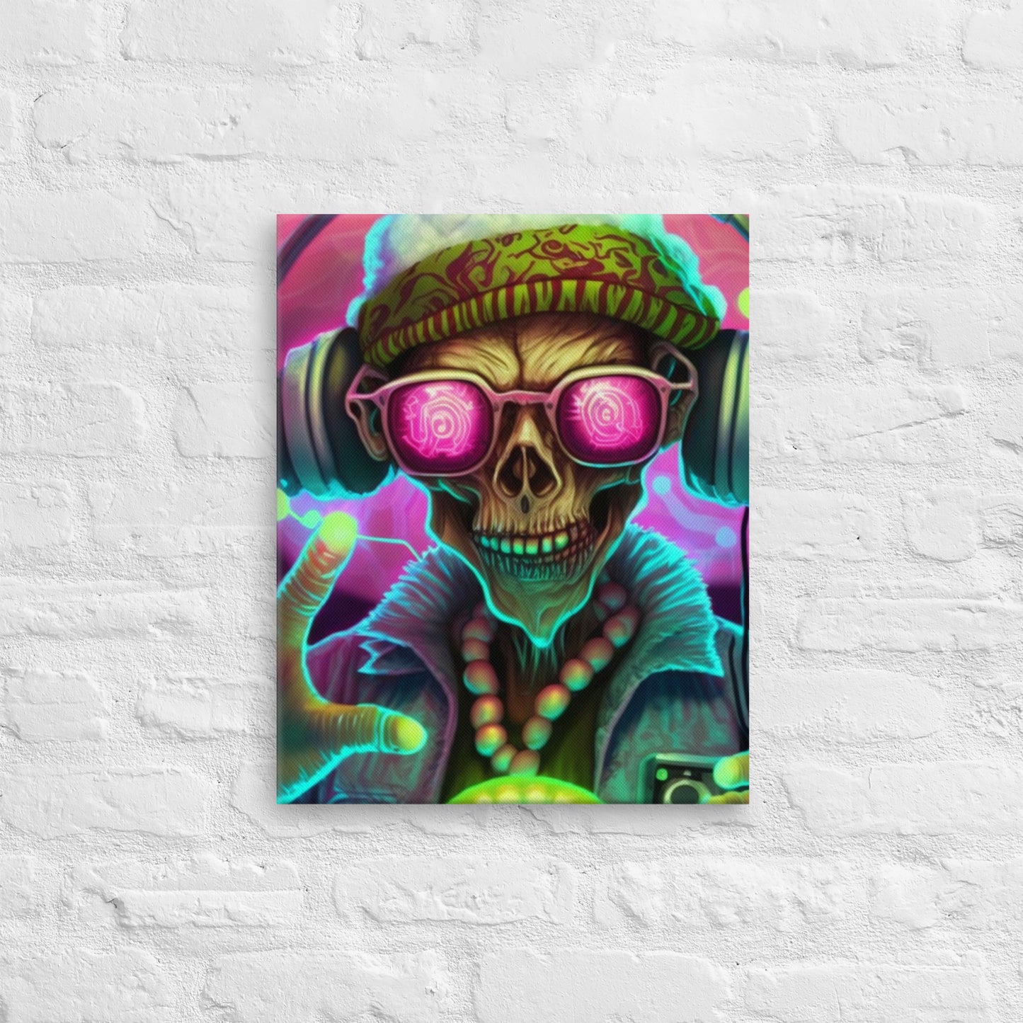 Zombie Raver 1.0 Canvas