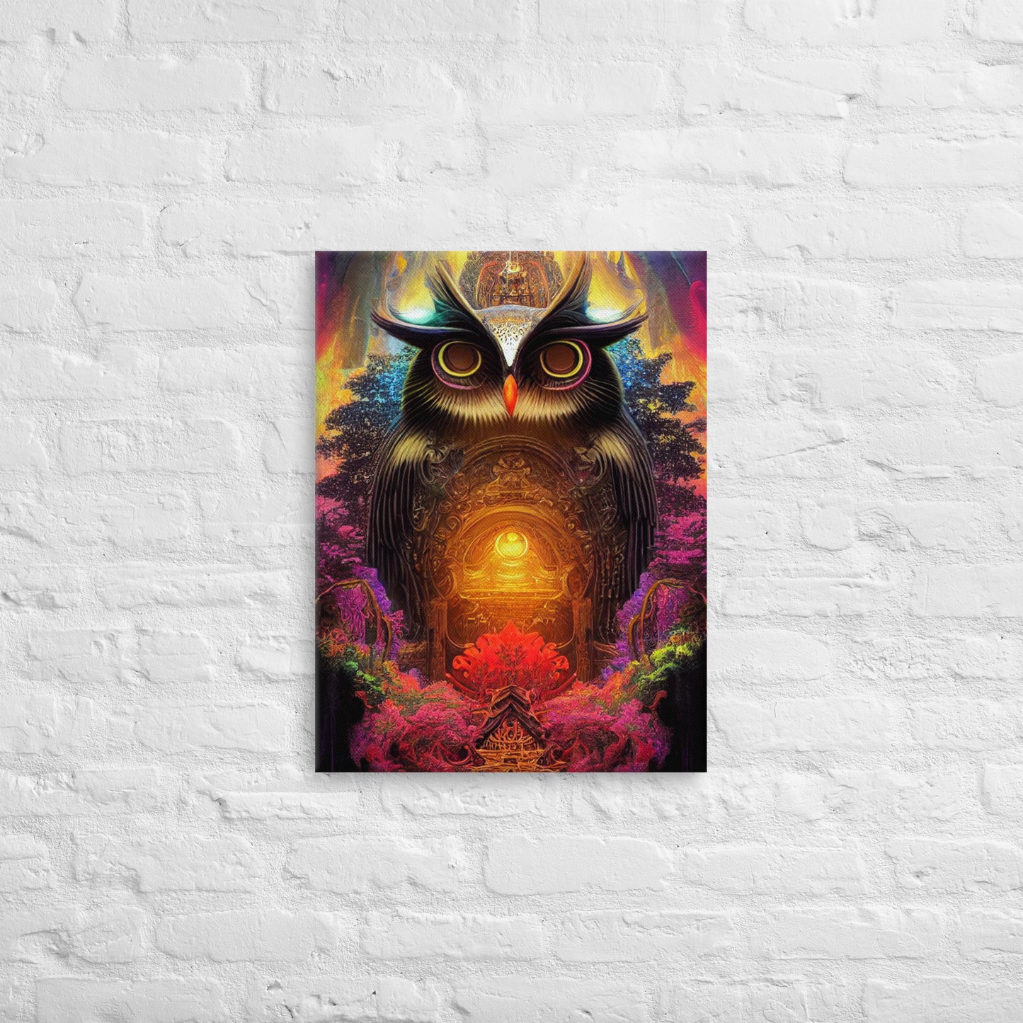 Owl Portal 1.0 Canvas Wall Art