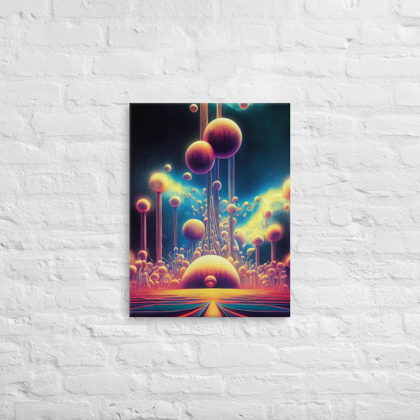 Megastructure 1.0 Canvas Wall Art