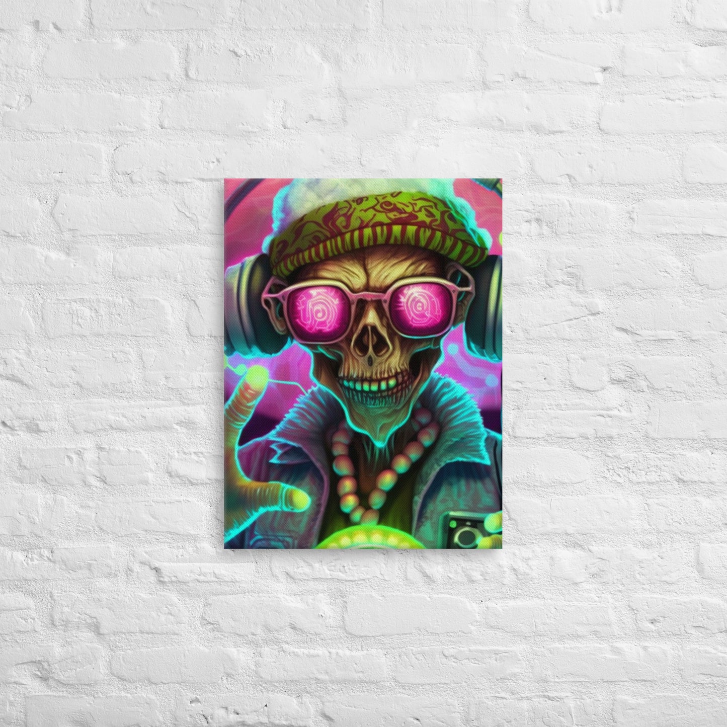 Zombie Raver 1.0 Canvas