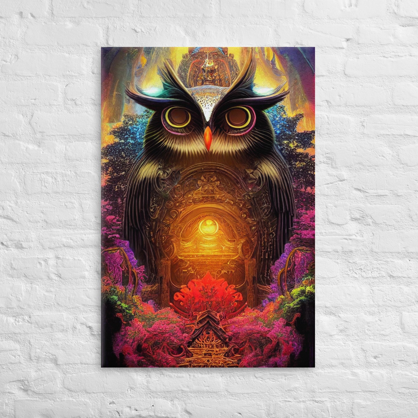 Owl Portal 1.0 Canvas Wall Art