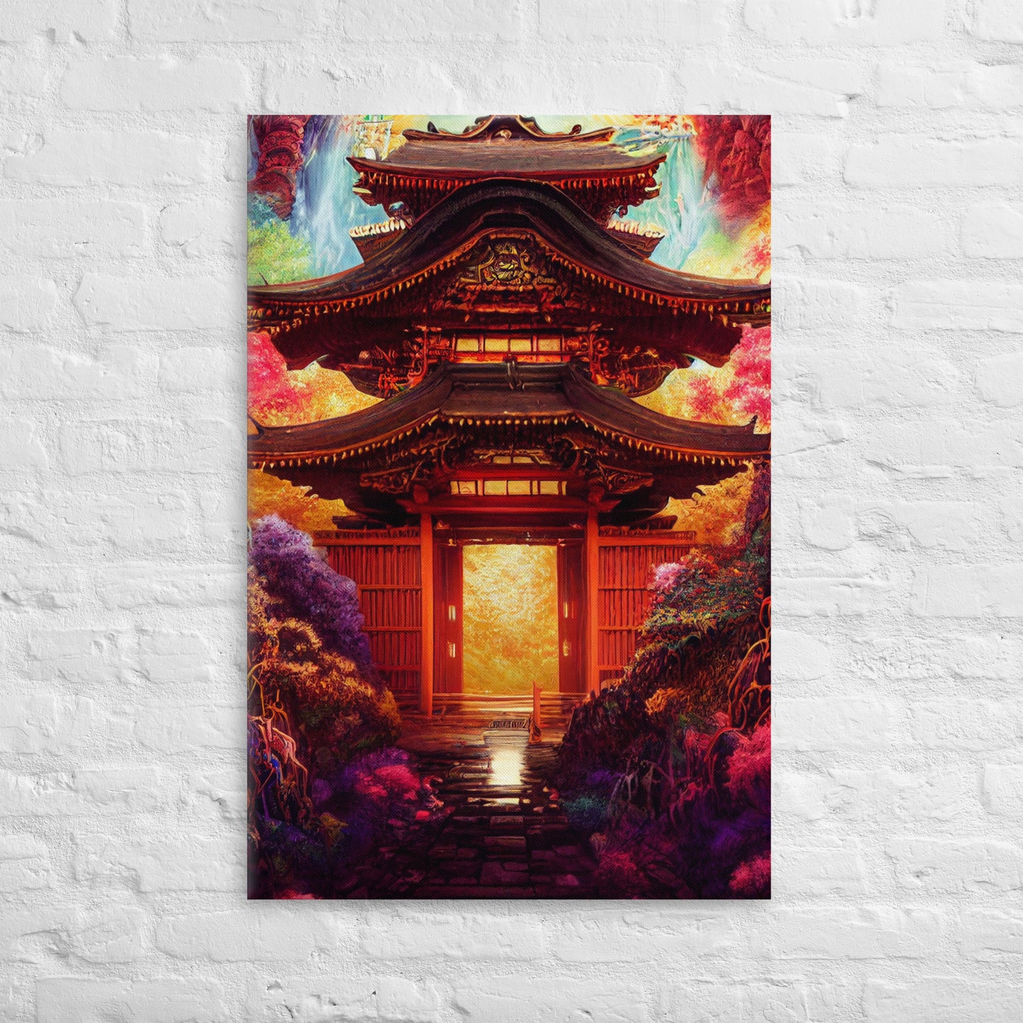 Infinite Majestic Shinto Portal 1.0 Canvas