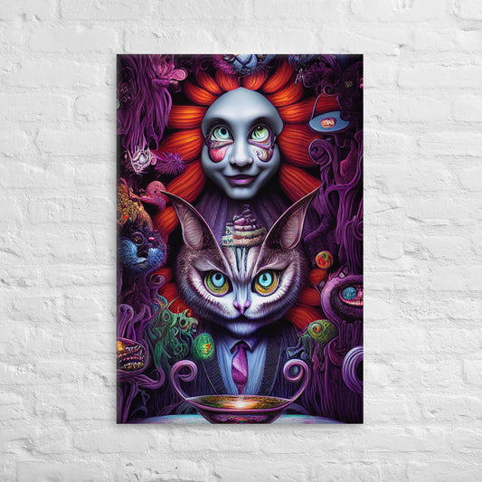 Cheshire Cat in Wonderland 1.0 Canvas