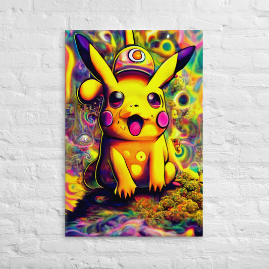 Pikachu Trip 1.0 Canvas