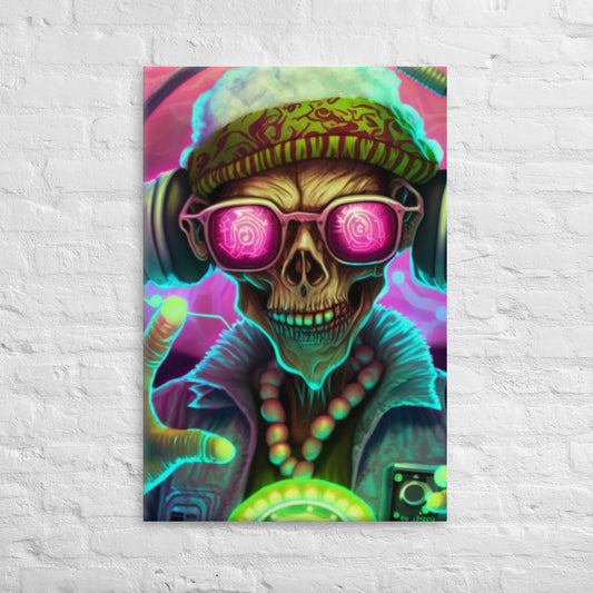 Zombie Raver 1.0 Canvas
