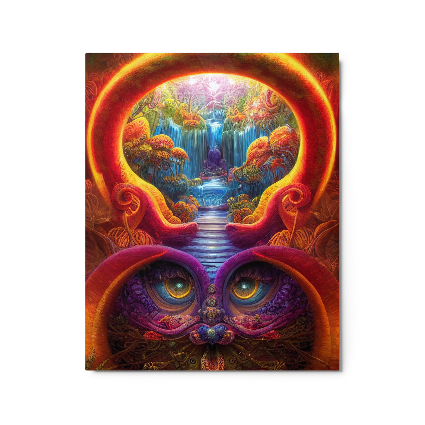 Mandala Dream 1.0 Metal print Wall Art