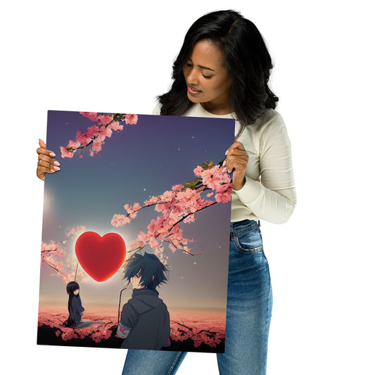 Anime love 1.0 Metal prints