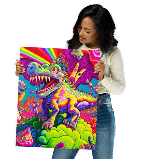 Dino Trip 1.0 Metal prints