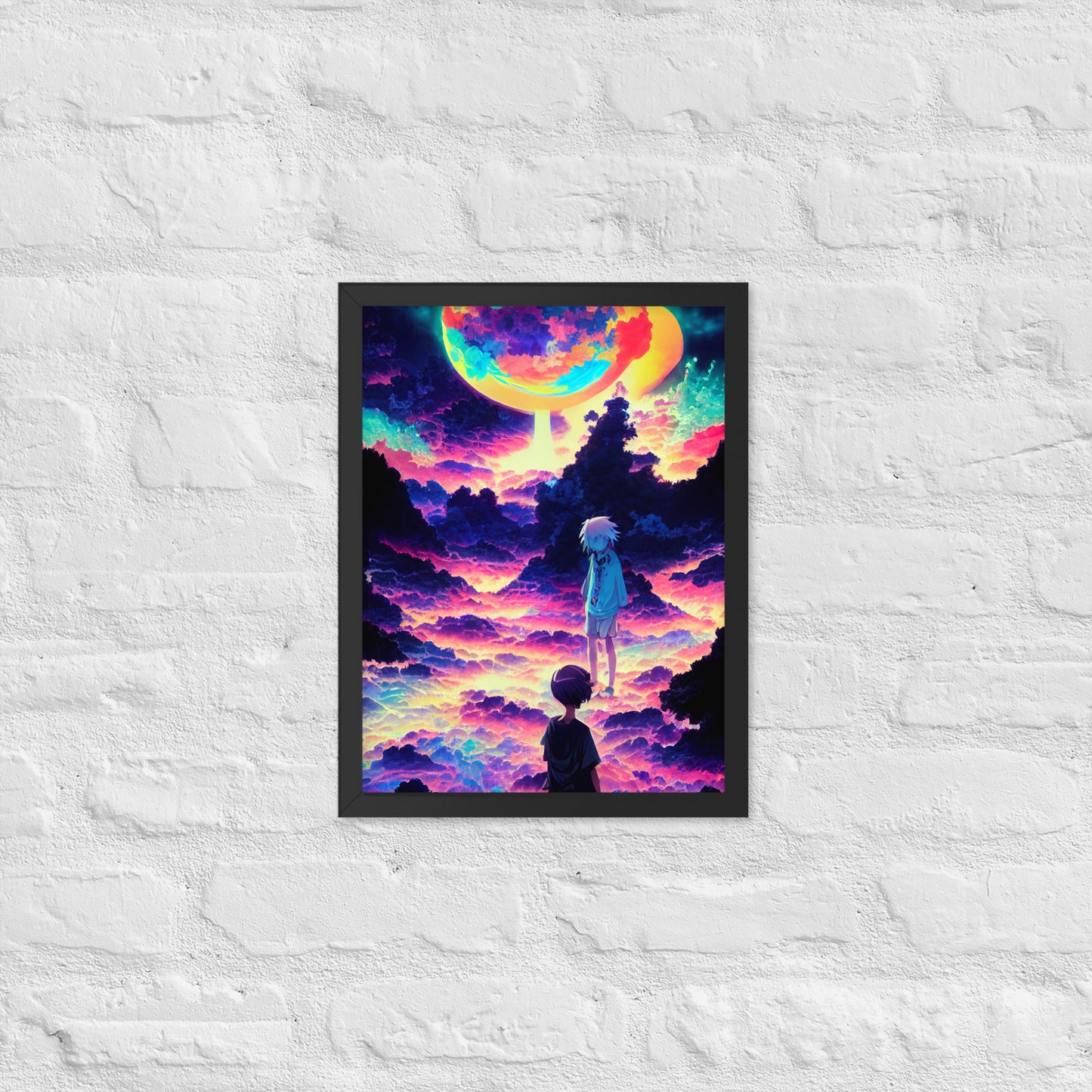 Anime Dream 1.0 Framed Photo Paper Poster Wall Art