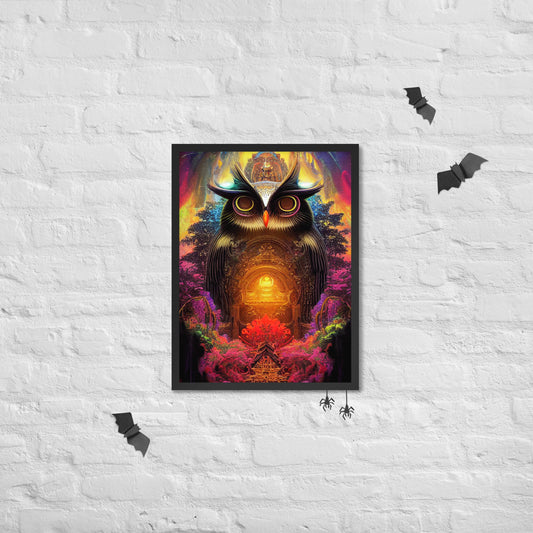 Owl Portal 1.0 Framed Photo Paper Poster