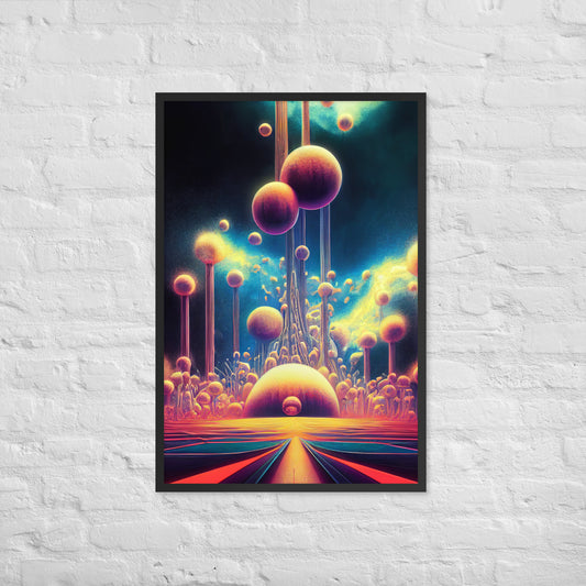 Megastructure 1.0 Framed Photo Paper Poster Wall Art