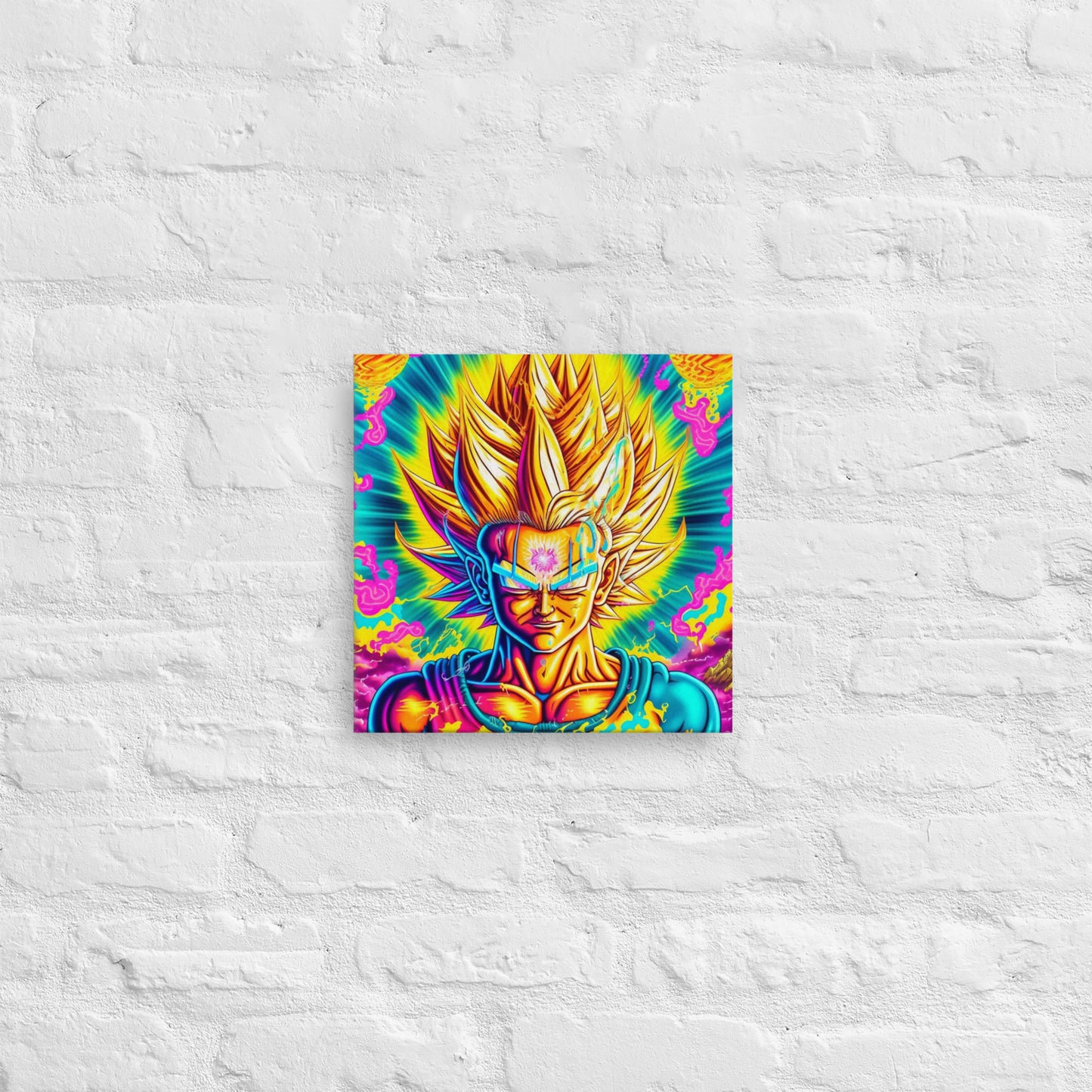 Super Saiyan Trip 1.0 Thin canvas