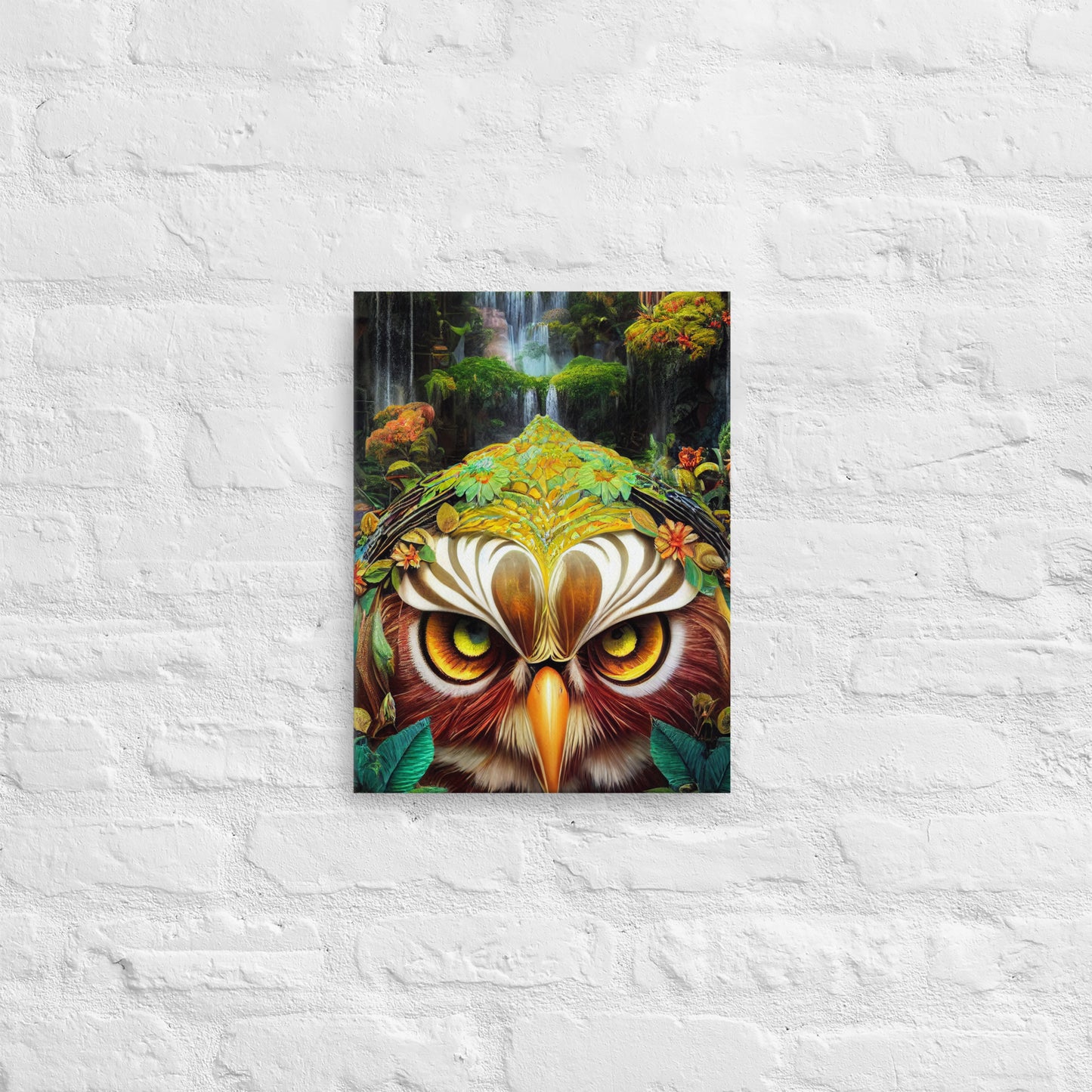 Dream Owl 1.0 Thin Canvas Wall Art