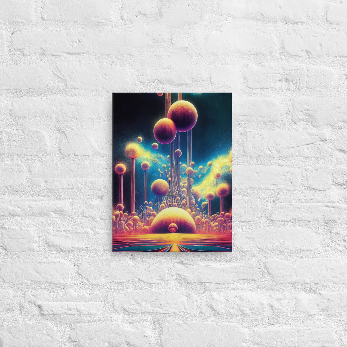 Megastructure 1.0 Thin Canvas Wall Art