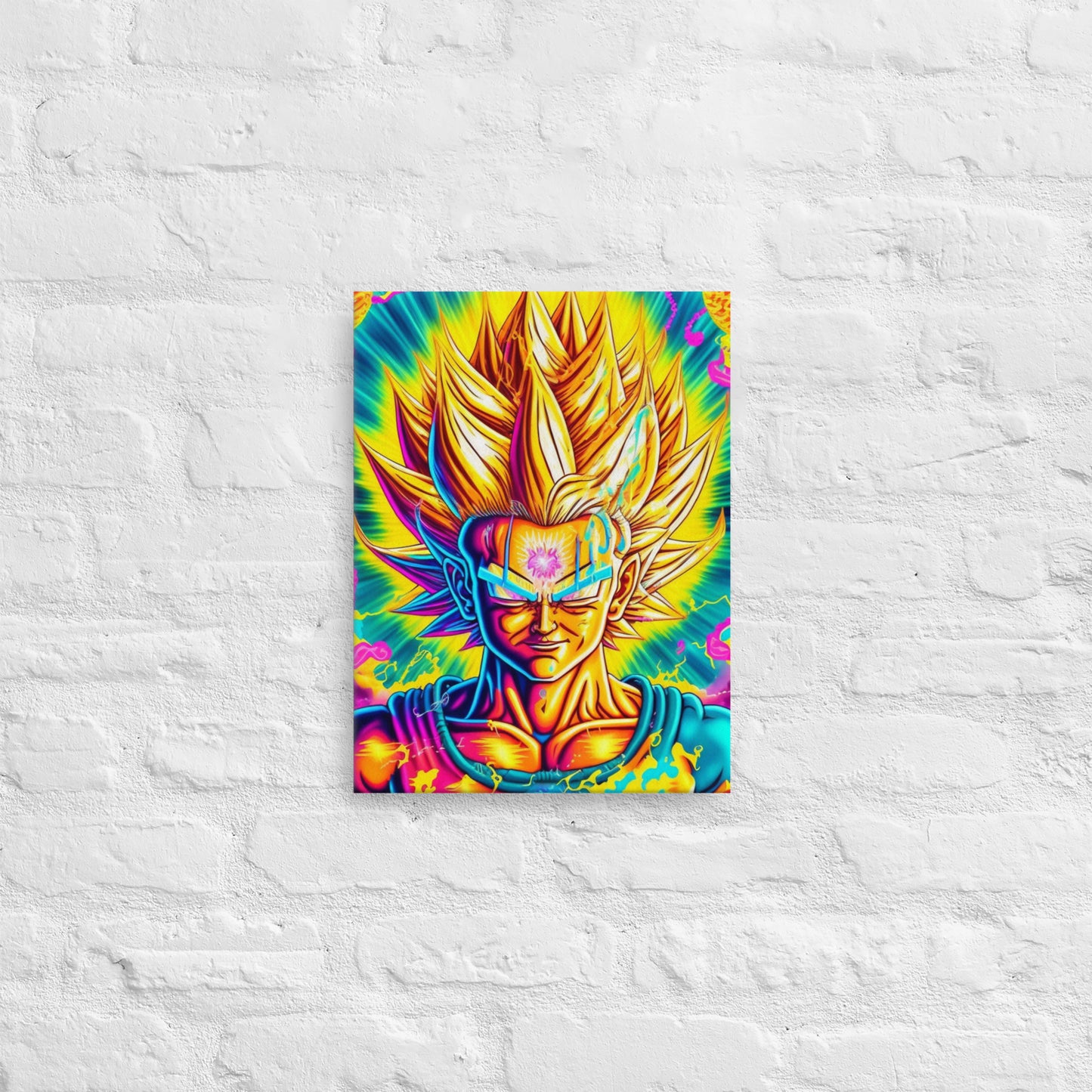 Super Saiyan Trip 1.0 Thin canvas