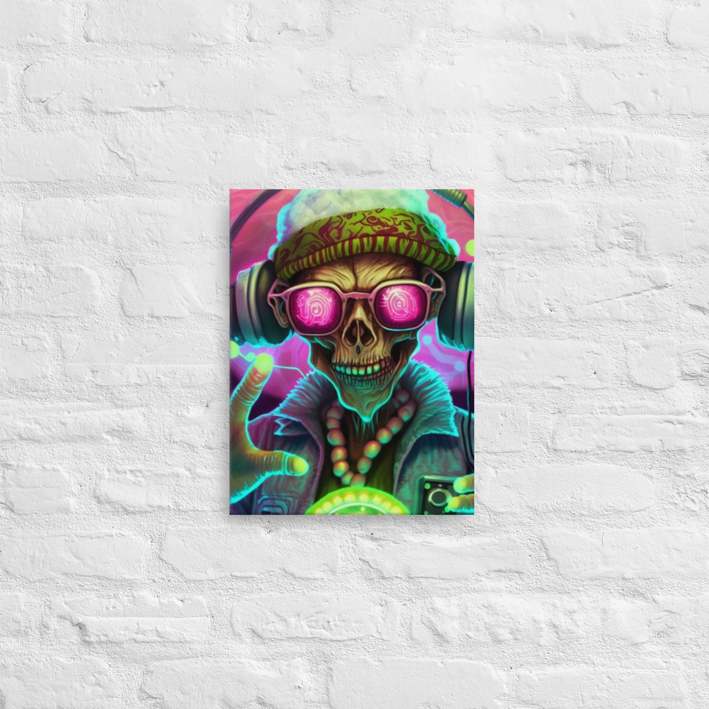Zombie Raver 1.0 Thin canvas