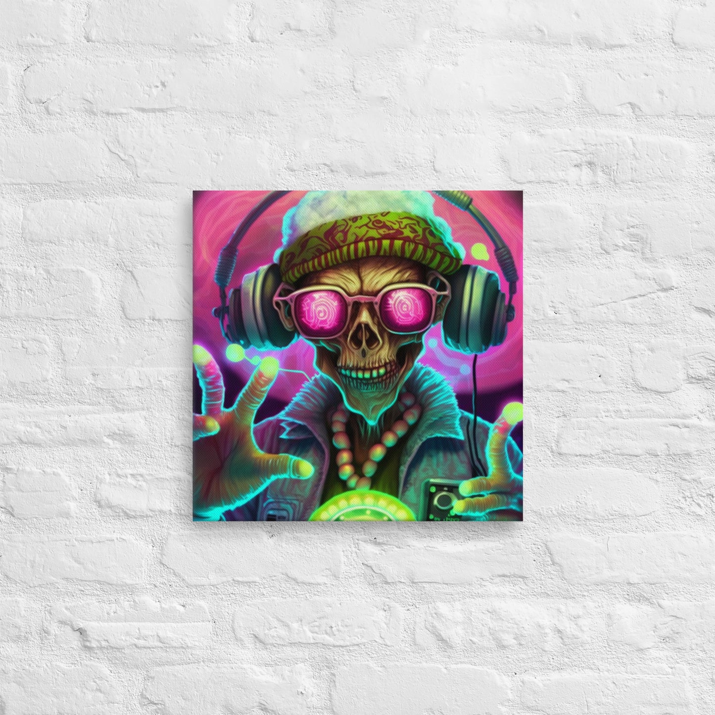 Zombie Raver 1.0 Thin canvas