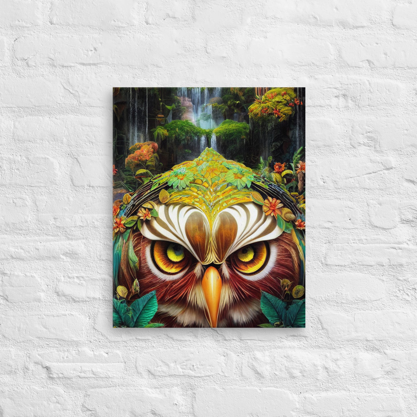 Dream Owl 1.0 Thin Canvas Wall Art