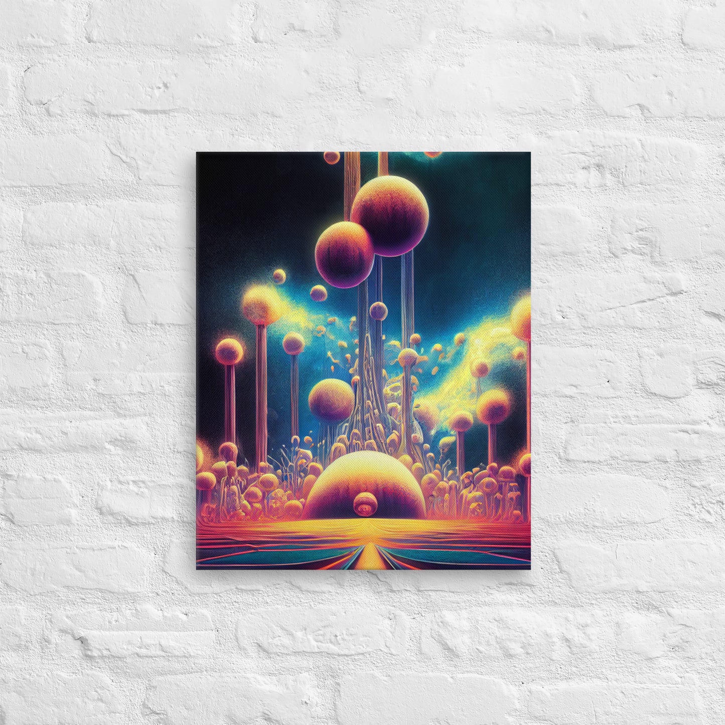 Megastructure 1.0 Thin Canvas Wall Art