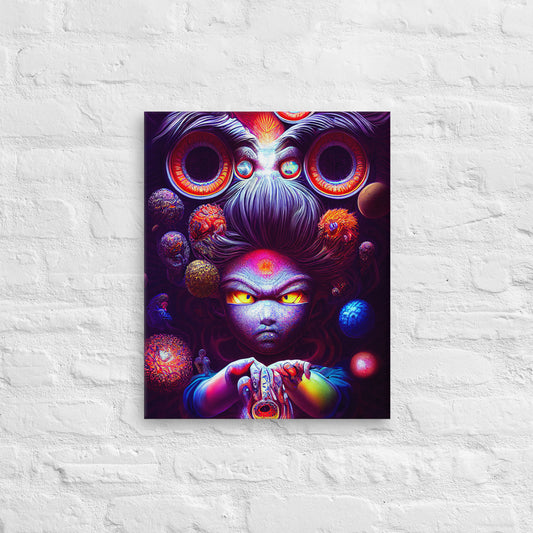 Super Saiyan in Wonderland 1.0 Thin canvas