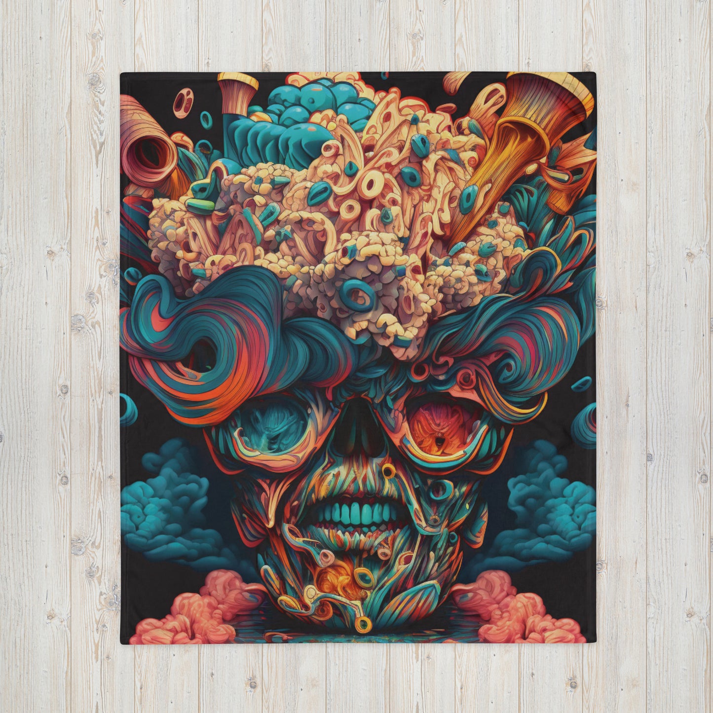 Popcorn Trip 1.0 Throw Blanket