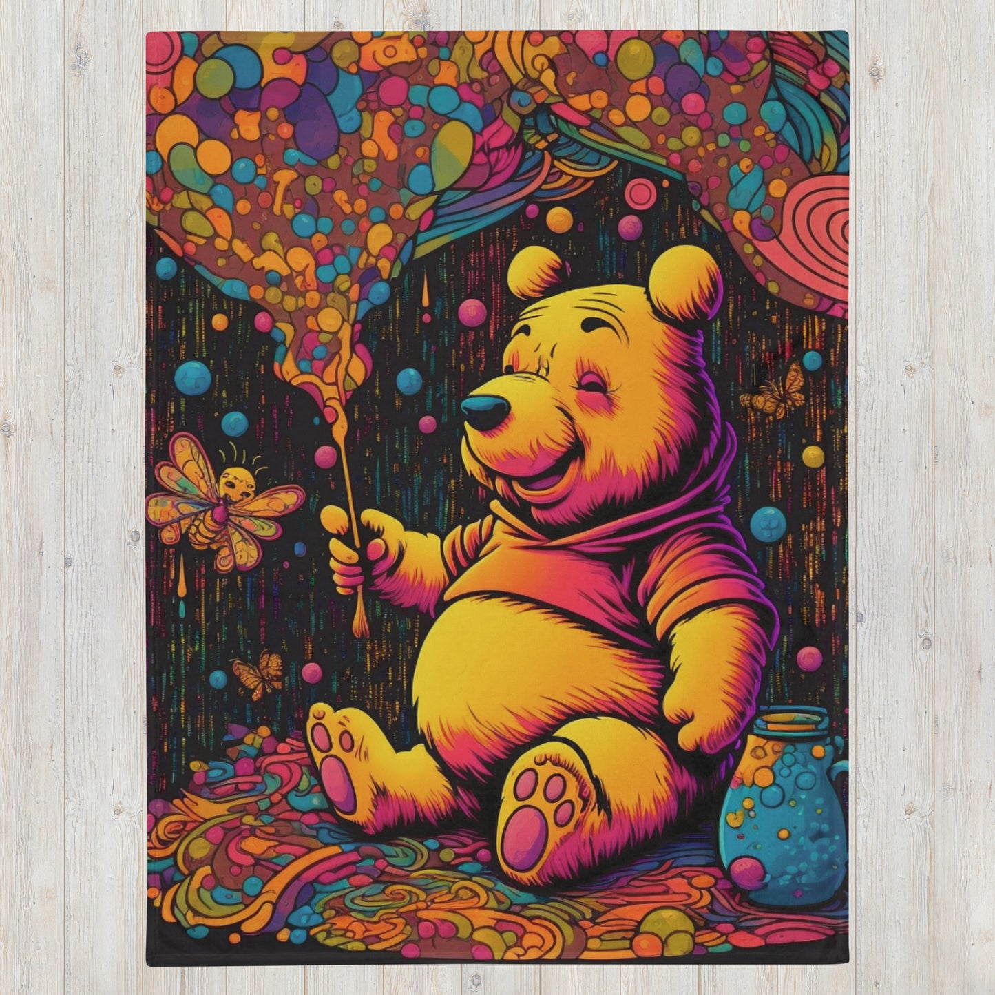 Winnie the Pooh Honey Trip 1.0 Throw Blanket