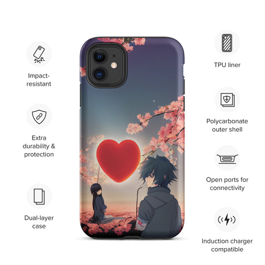 Anime love 1.0 Tough iPhone Case