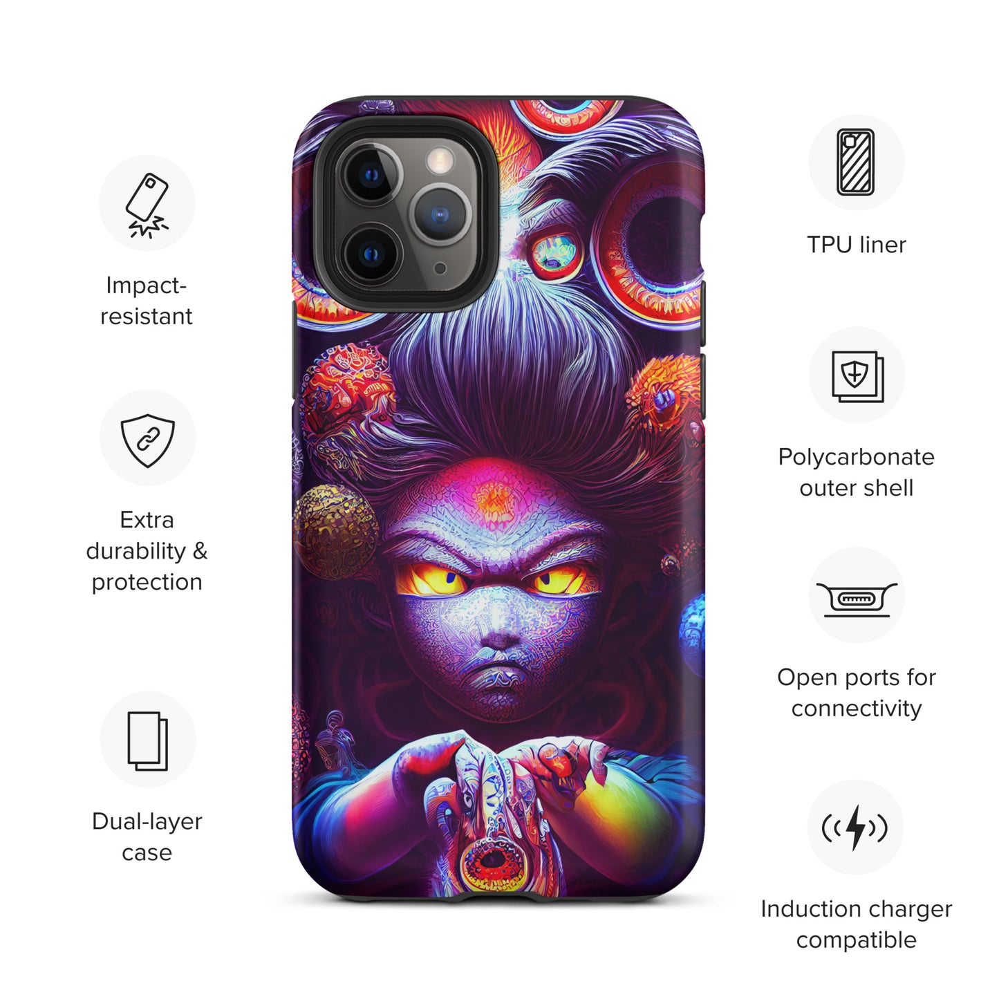 Super Saiyan in Wonderland 1.0 Tough iPhone case
