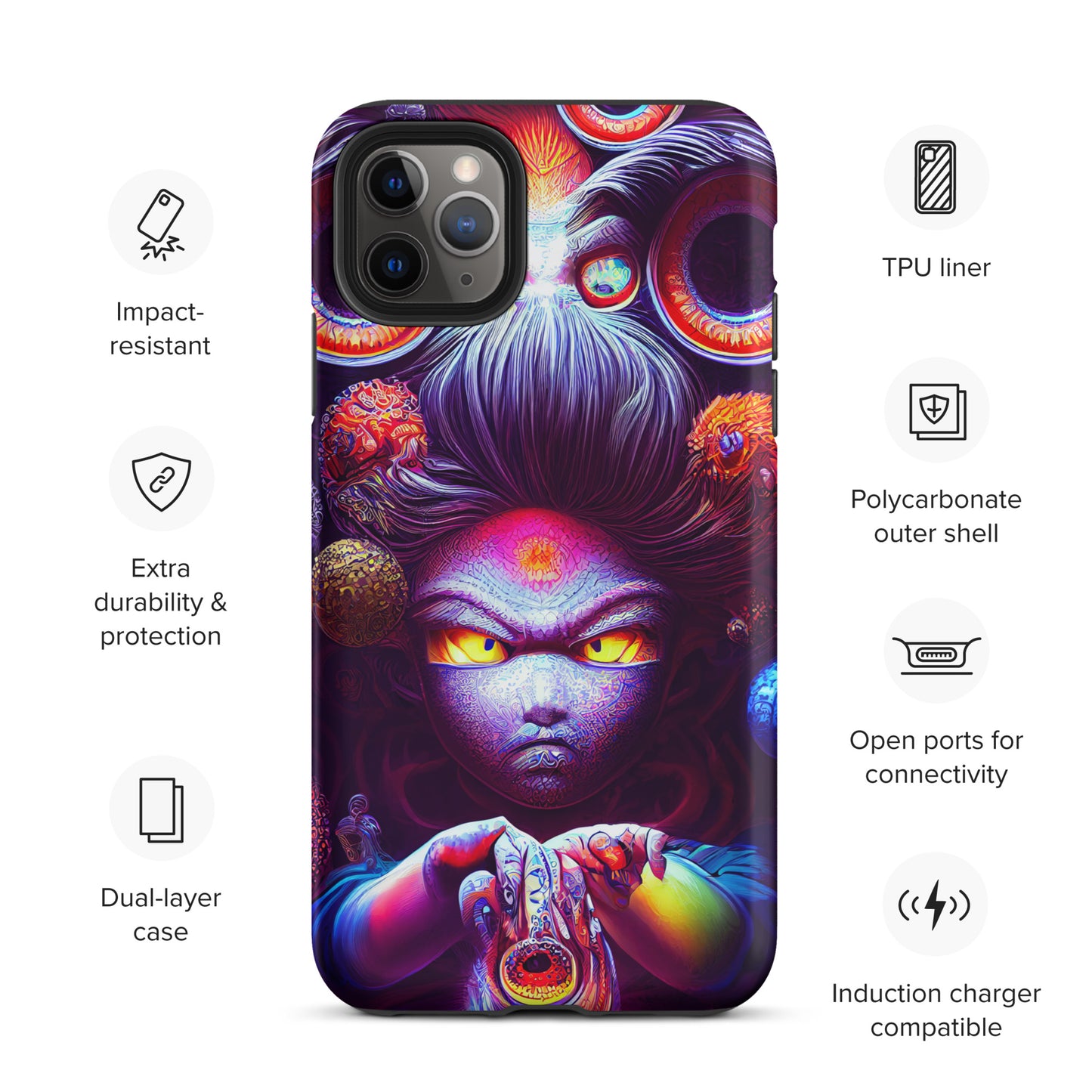 Super Saiyan in Wonderland 1.0 Tough iPhone case