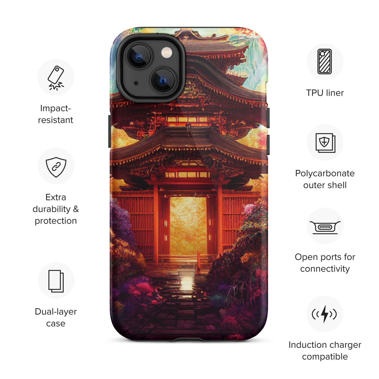 Infinite Majestic Shinto Portal 1.0 Tough iPhone case